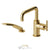 Tenzo BE31-F Deck Mount 2 Pcs Tub Filler Bellacio-F