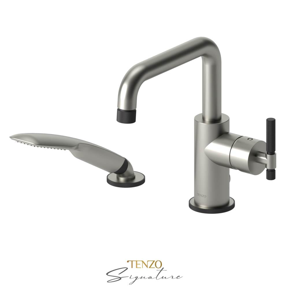 Tenzo BE31-F Deck Mount 2 Pcs Tub Filler Bellacio-F