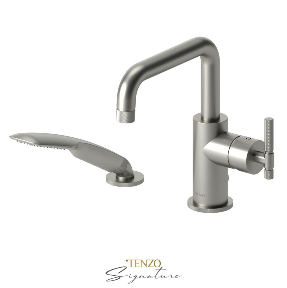 Tenzo BE31-F Deck Mount 2 Pcs Tub Filler Bellacio-F