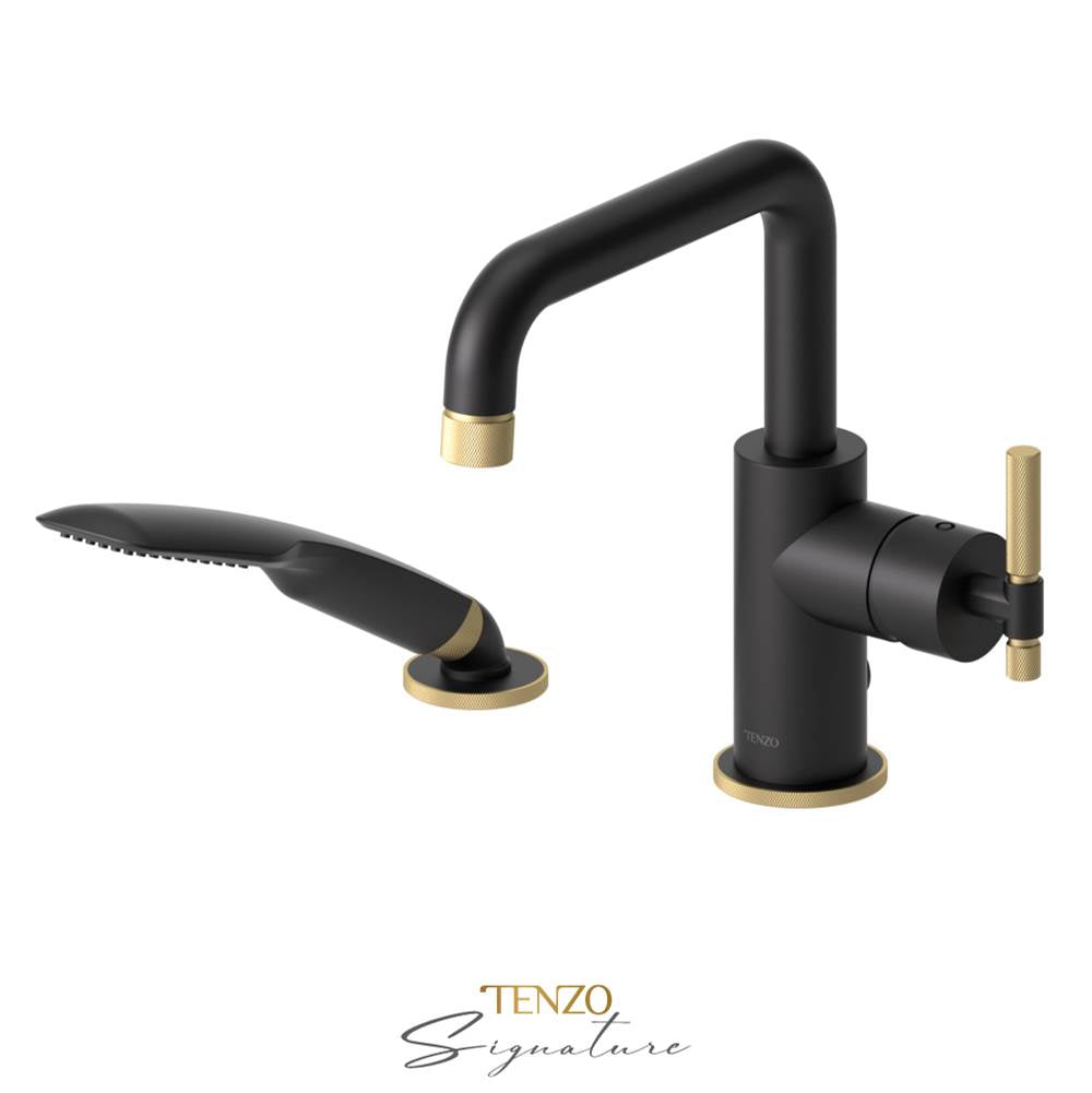 Tenzo BE31-F Deck Mount 2 Pcs Tub Filler Bellacio-F