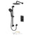 Tenzo F-BEPB32-20111-C Trim For T-Box Kit 2 Function Pressure Balance Bellacio-C