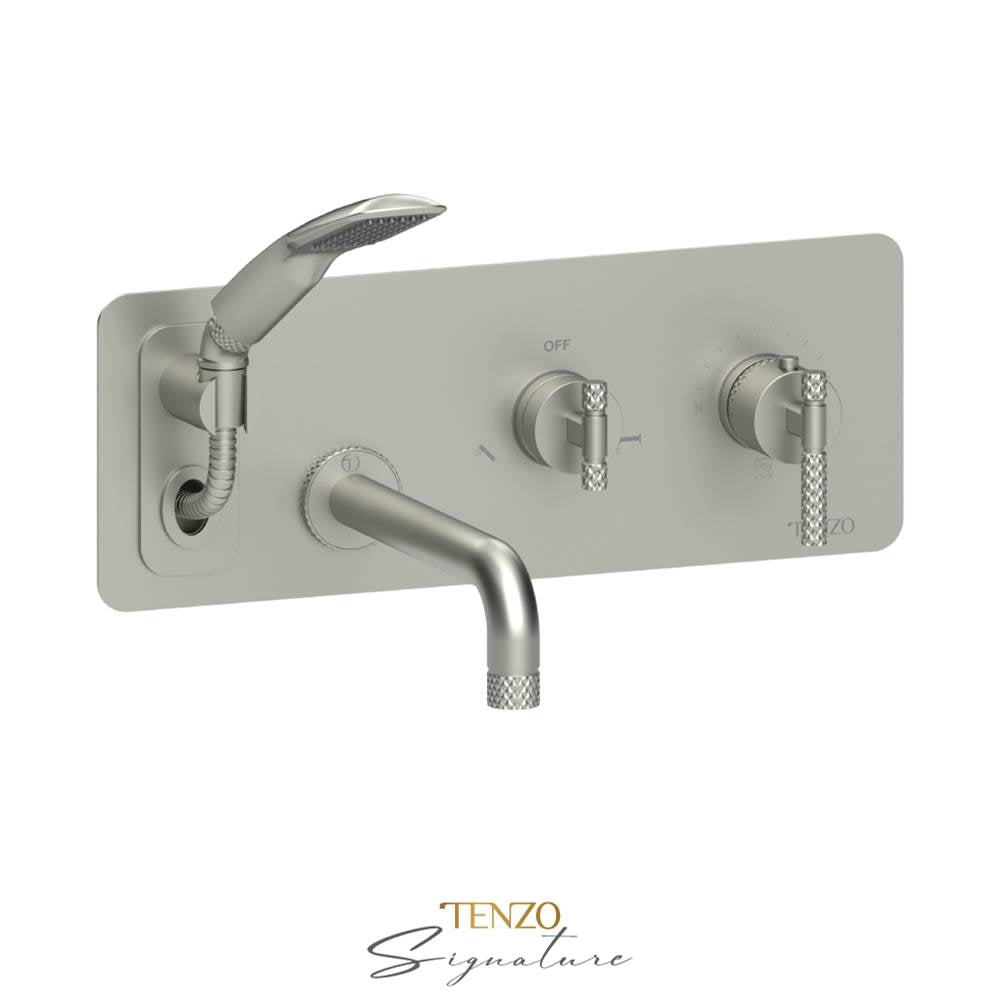 Tenzo F-BET73-C Trim For Wall Mount Tub Faucet With Retractable Hose Bellacio-C