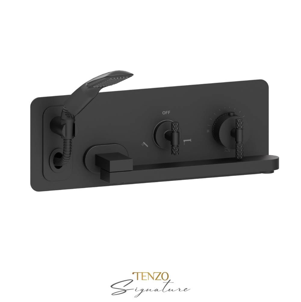 Tenzo F-BET74-C Trim For Wall Mount Tub Faucet With Swivel Spout Bellacio-C