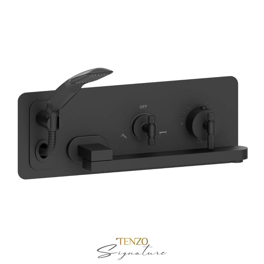 Tenzo F-BET74-F Trim For Wall Mount Tub Faucet With Swivel Spout Bellacio-F - Parent