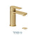 Tenzo DE11-W Delano Single Hole Lavatory Faucet With Drain - Parent