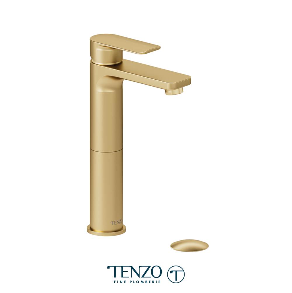Tenzo DE12H-W Delano Single Hole Tall Lavatory Faucet With Drain - Parent