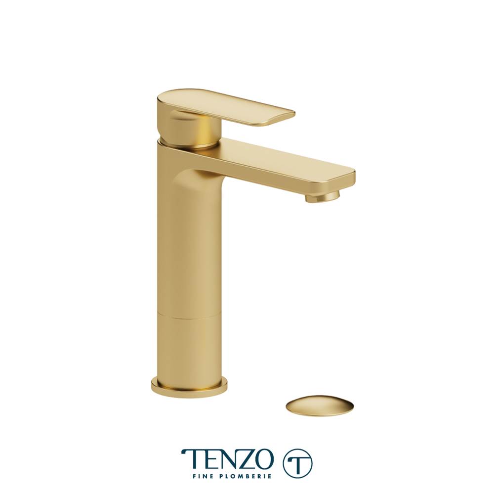 Tenzo DE12M-W Delano Single Hole Tall Lavatory Faucet With Drain - Parent
