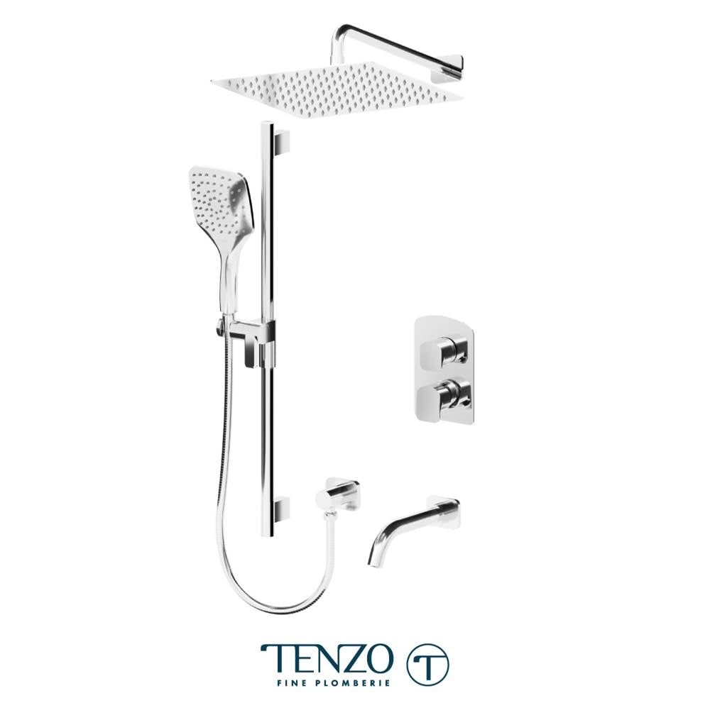 Tenzo F-DEPB33-501125 Trim For Delano T-Box Kit 3 Functions Pressure Balance