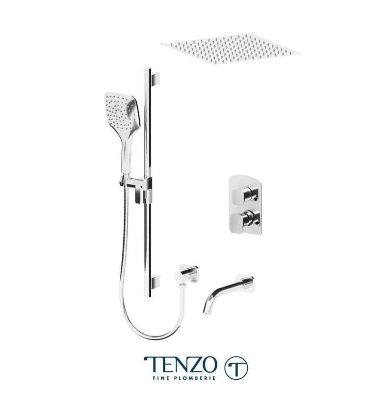 Tenzo F-DEPB33-511655 Trim For Delano T-Box Kit 3 Functions Pressure Balance
