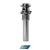 Tenzo DR-WOF-03 Push Pop-Up Drain Without Oveflow Round With Grid Top