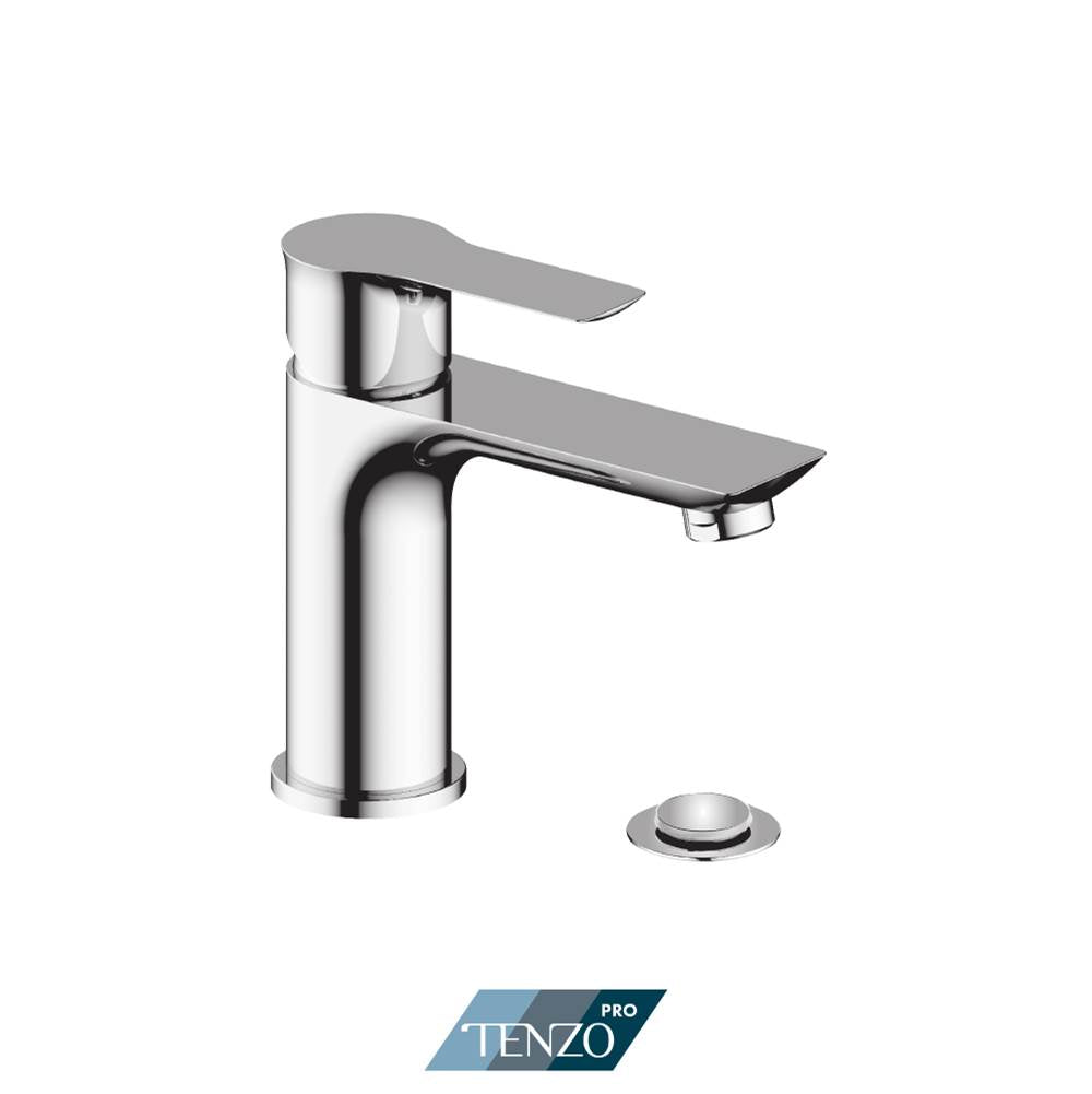 Tenzo GA11-P Galia Single Hole Lavatory Faucet With Drain