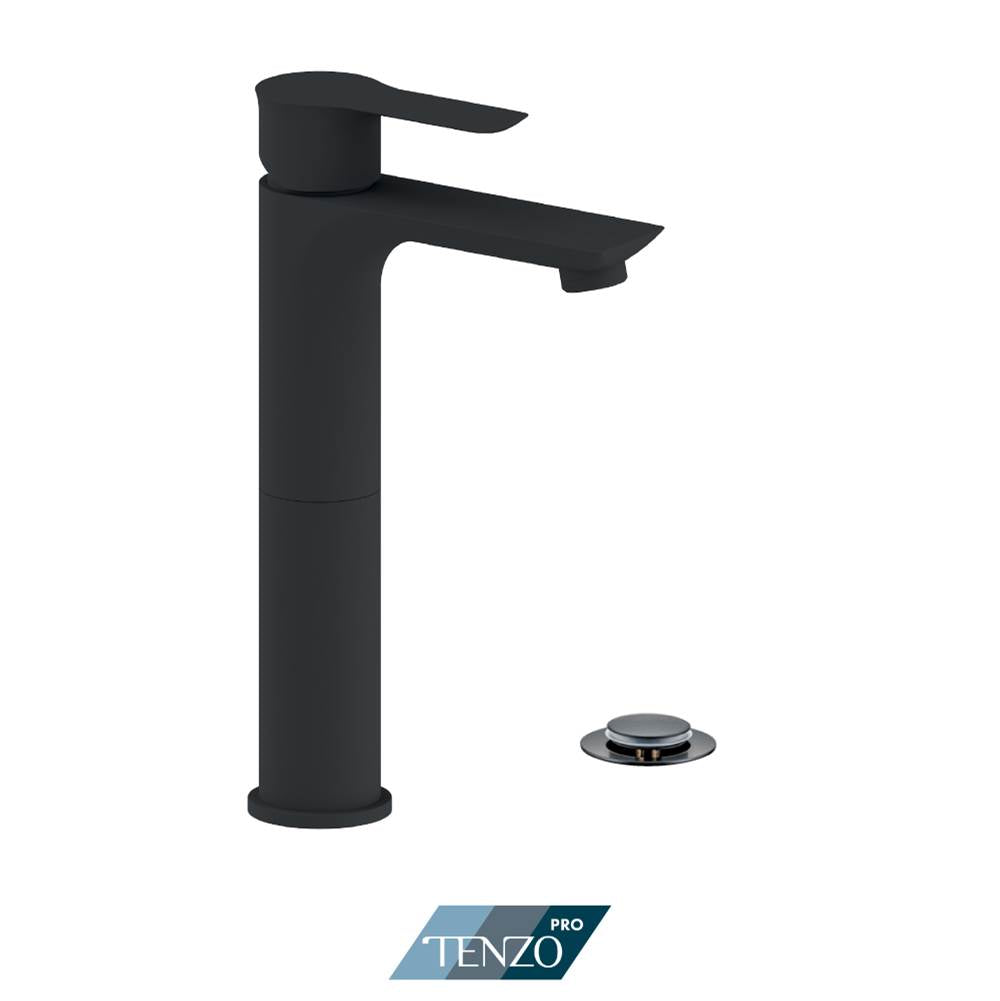 Tenzo GA12H-P Galia Single Hole Tall Lavatory Faucet With Drain - Parent