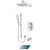Tenzo GAPB23-1131 Galia Tenzo Pro Kit 2 3 Functions Pressure Balance