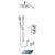 Tenzo F-GAPB23-R1131 Galia Tenzo Pro Kit 2 3 Functions Pressure Balance