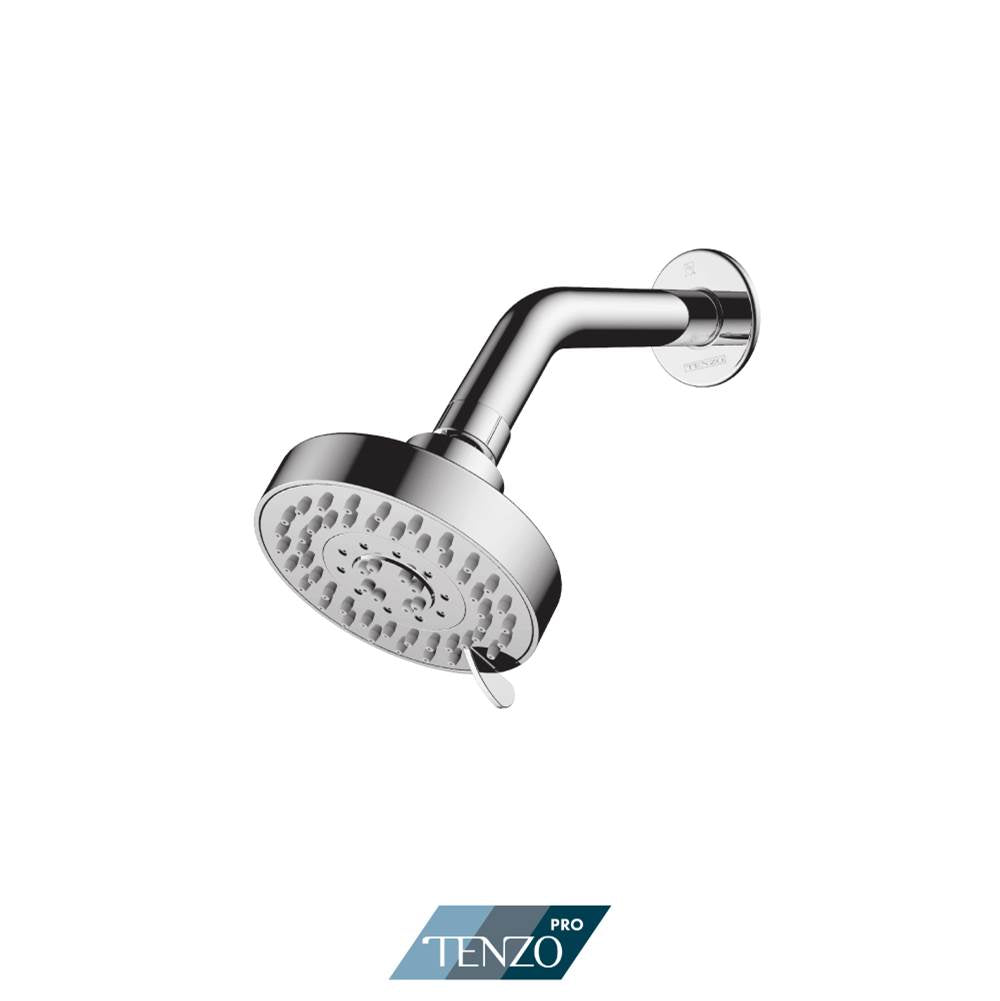 Tenzo KSH-80902 Kit Of Shower Head 2 Functions 10CM And Shower Arm
