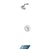 Tenzo MYPB21-0110 Mylo Tenzo Pro Kit 1 Function Pressure Balance