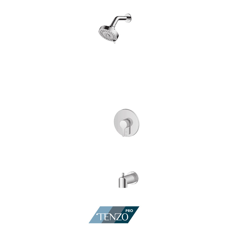 Tenzo MYPB21-0112 Mylo Tenzo Pro Kit 1 Function Pressure Balance