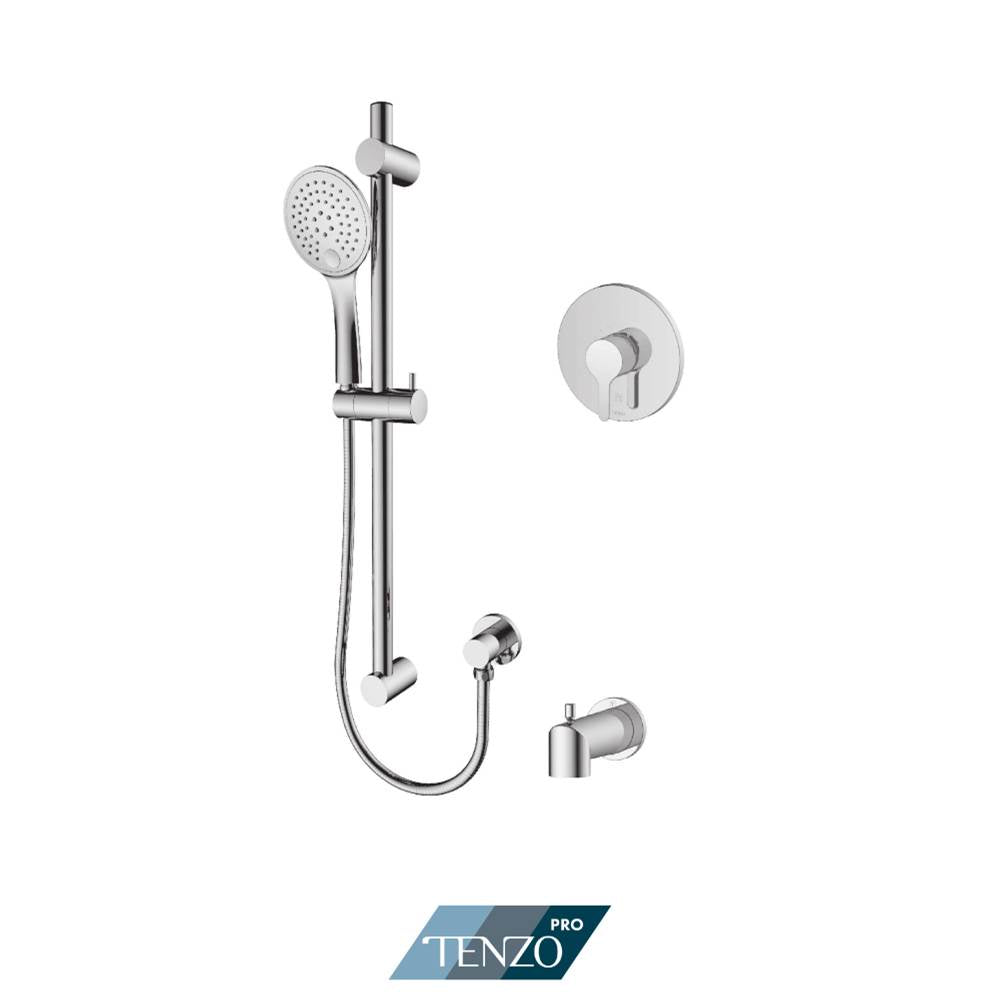 Tenzo F-MYPB21-1102 Trim For Mylo Tenzo Pro Kit 1 Function Pressure Balance