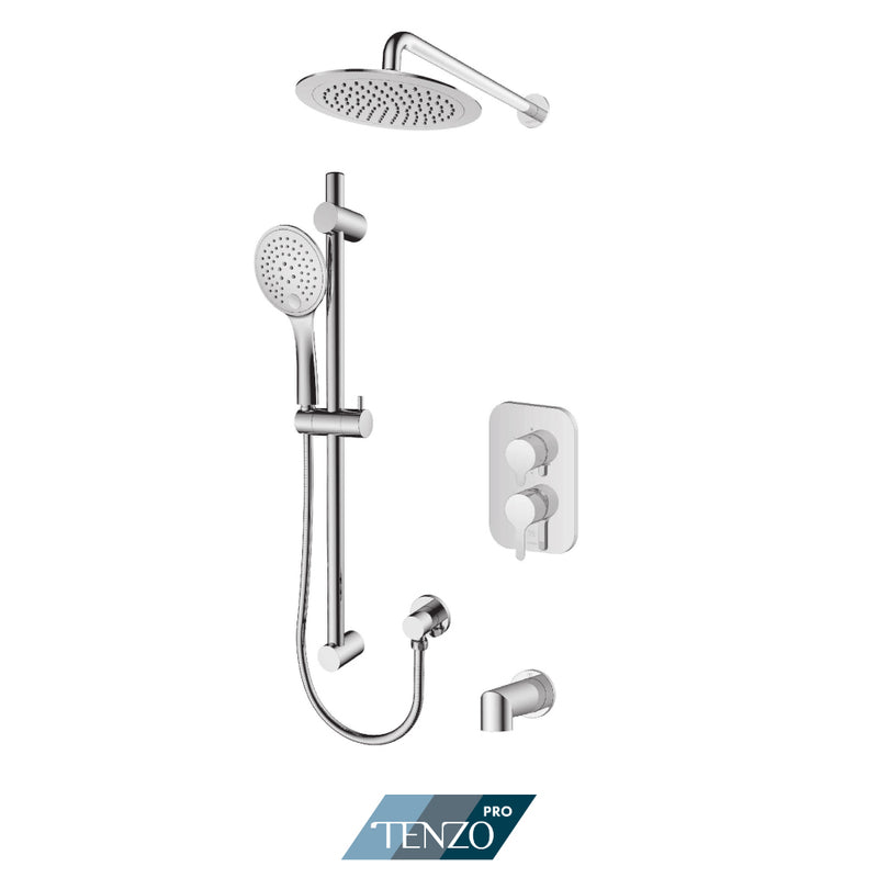 Tenzo MYPB23-1131 Mylo Tenzo Pro Kit 2 3 Functions Pressure Balance