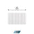 Tenzo PVTS-710 Shower Head Rectangular 19X27CM PVC