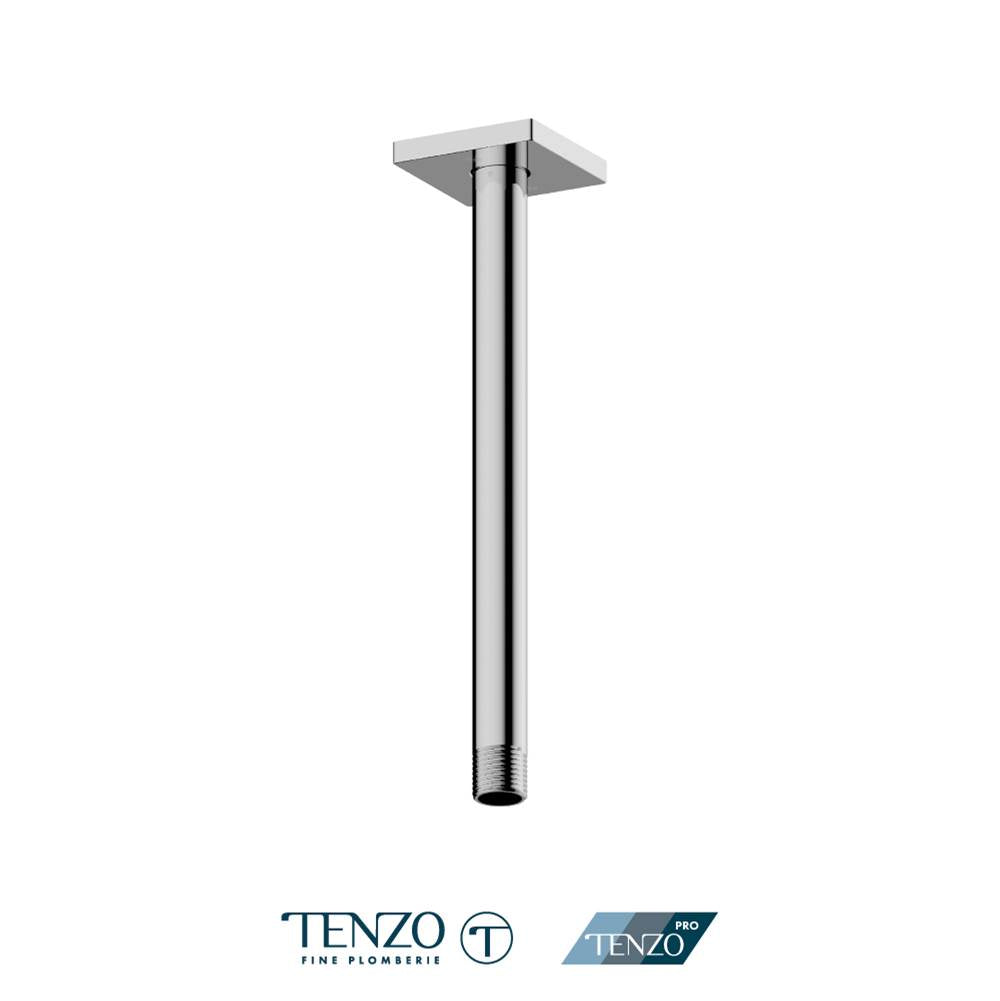 Tenzo SA-711-12-CR Ceiling Shower Arm Squared 30.5CM Chrome