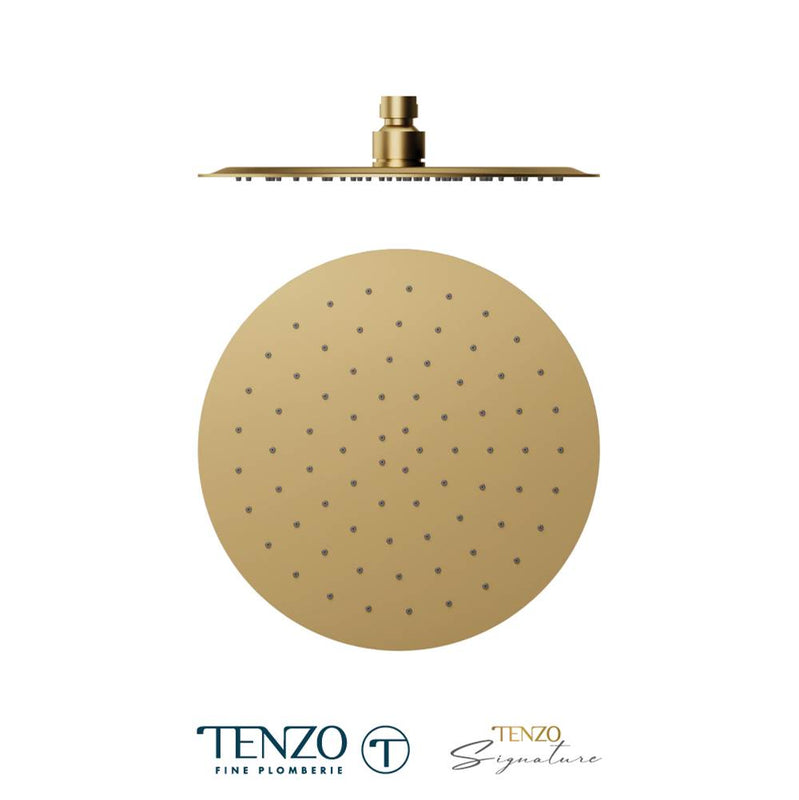 Tenzo SSTS-10-R Shower Head Round 25CM Stainless Steel 2MM - Parent