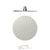 Tenzo SSTS-10-R Shower Head Round 25CM Stainless Steel 2MM