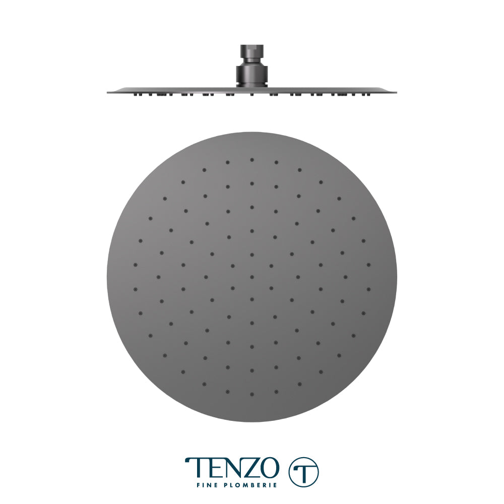 Tenzo SSTS-12-R Shower Head Round 30CM Stainless Steel 2MM