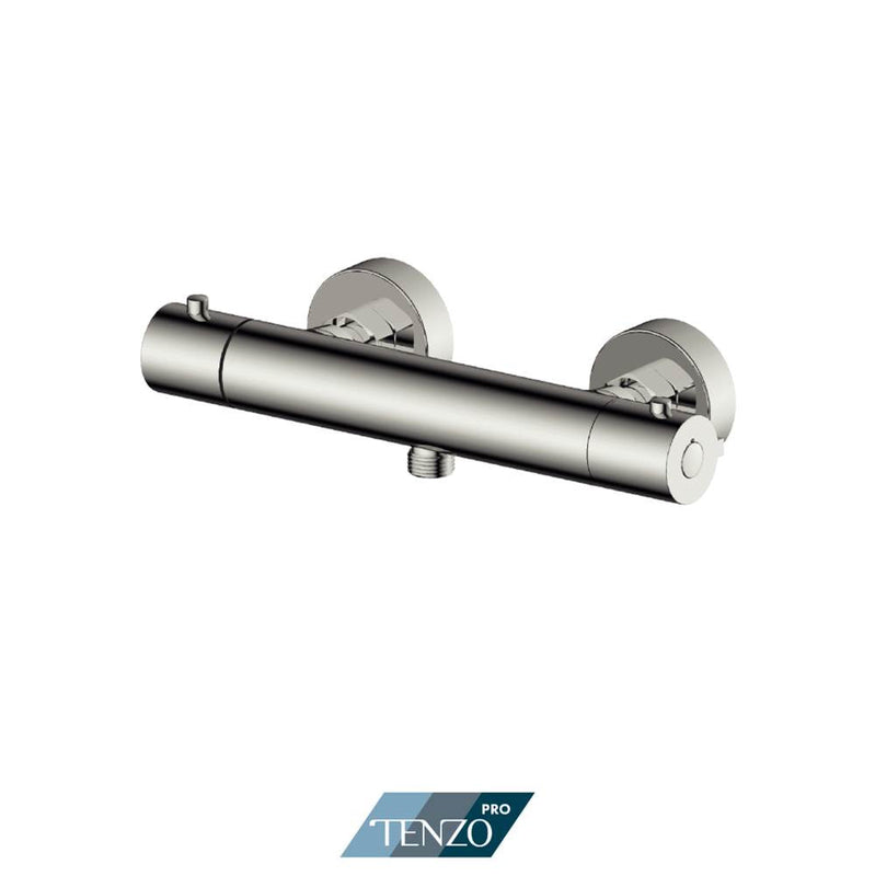 Tenzo TEX-109-CR Thermostatic External Bar With Volume Control Chrome