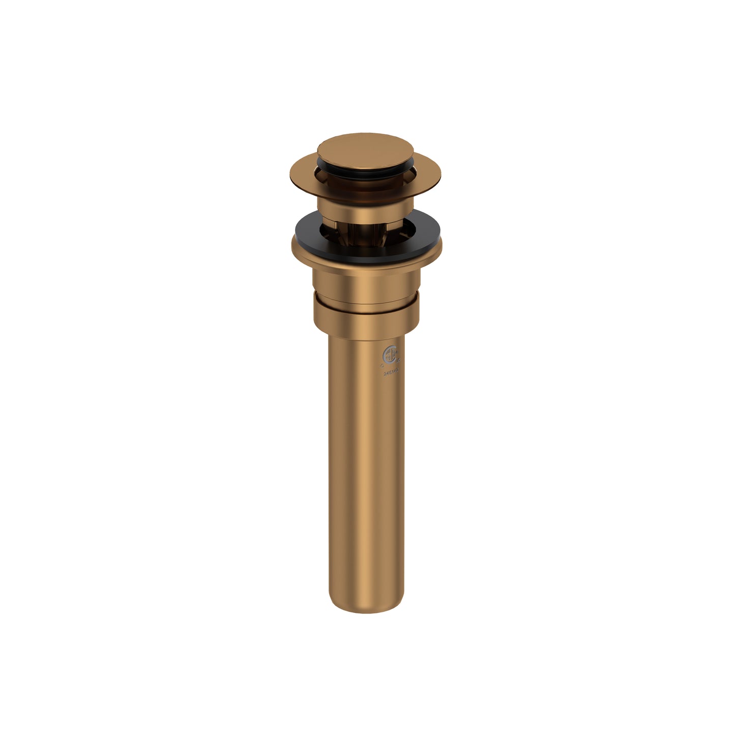 Perrin & Rowe U.0127DOF Lavatory Push Drain With Overflow