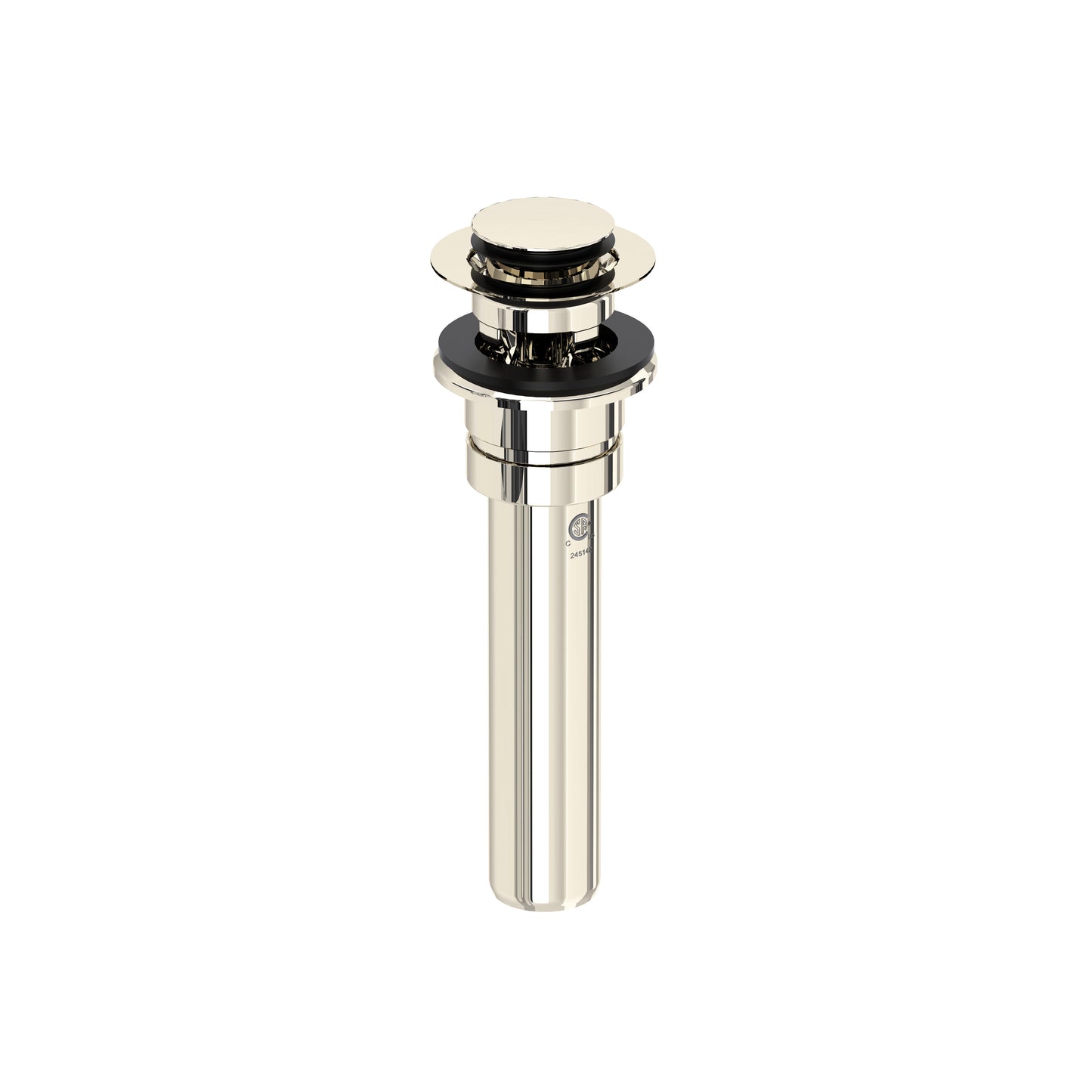 Perrin & Rowe U.0127DOF Lavatory Push Drain With Overflow