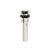 Perrin & Rowe U.0127DOF Lavatory Push Drain With Overflow