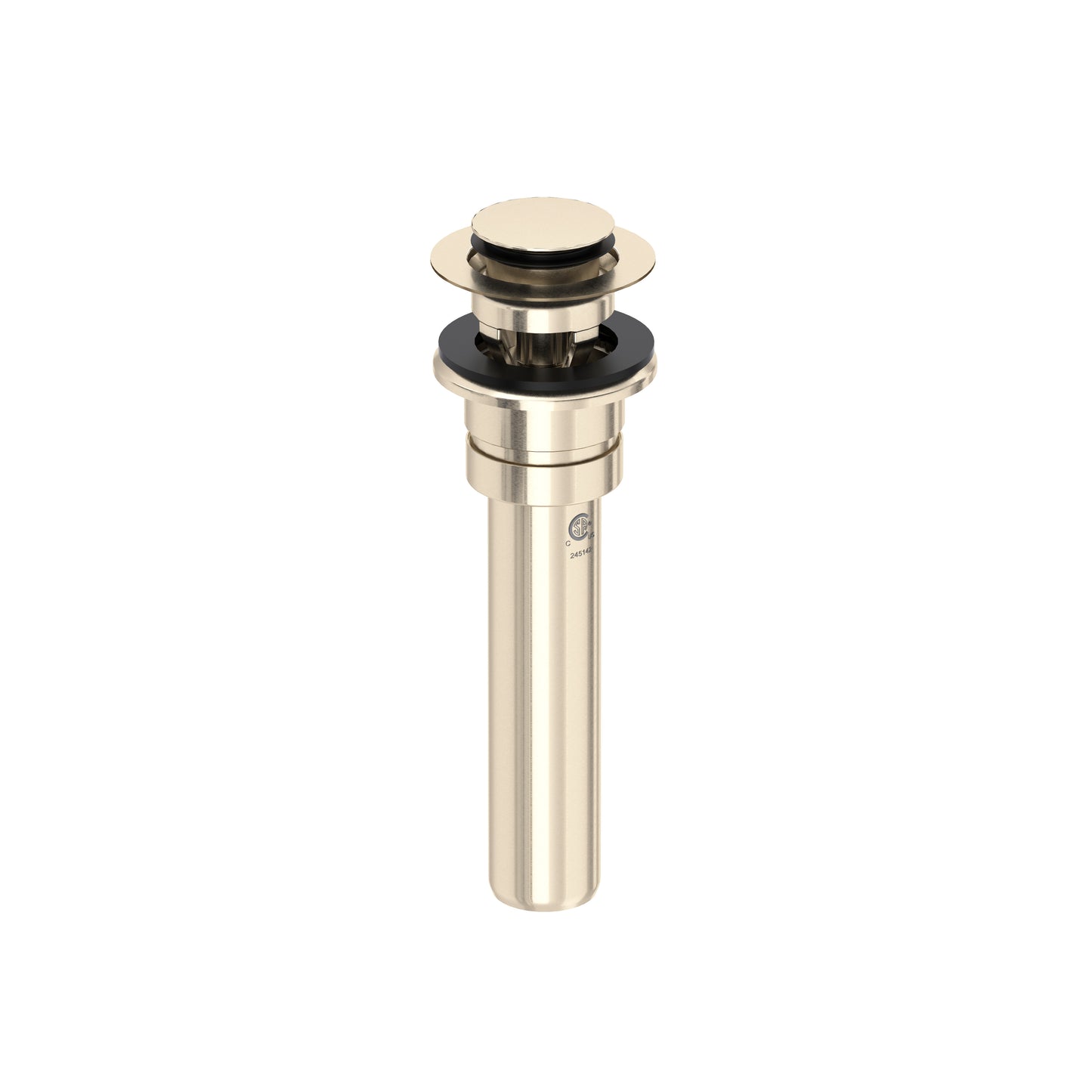 Perrin & Rowe U.0127DOF Lavatory Push Drain With Overflow