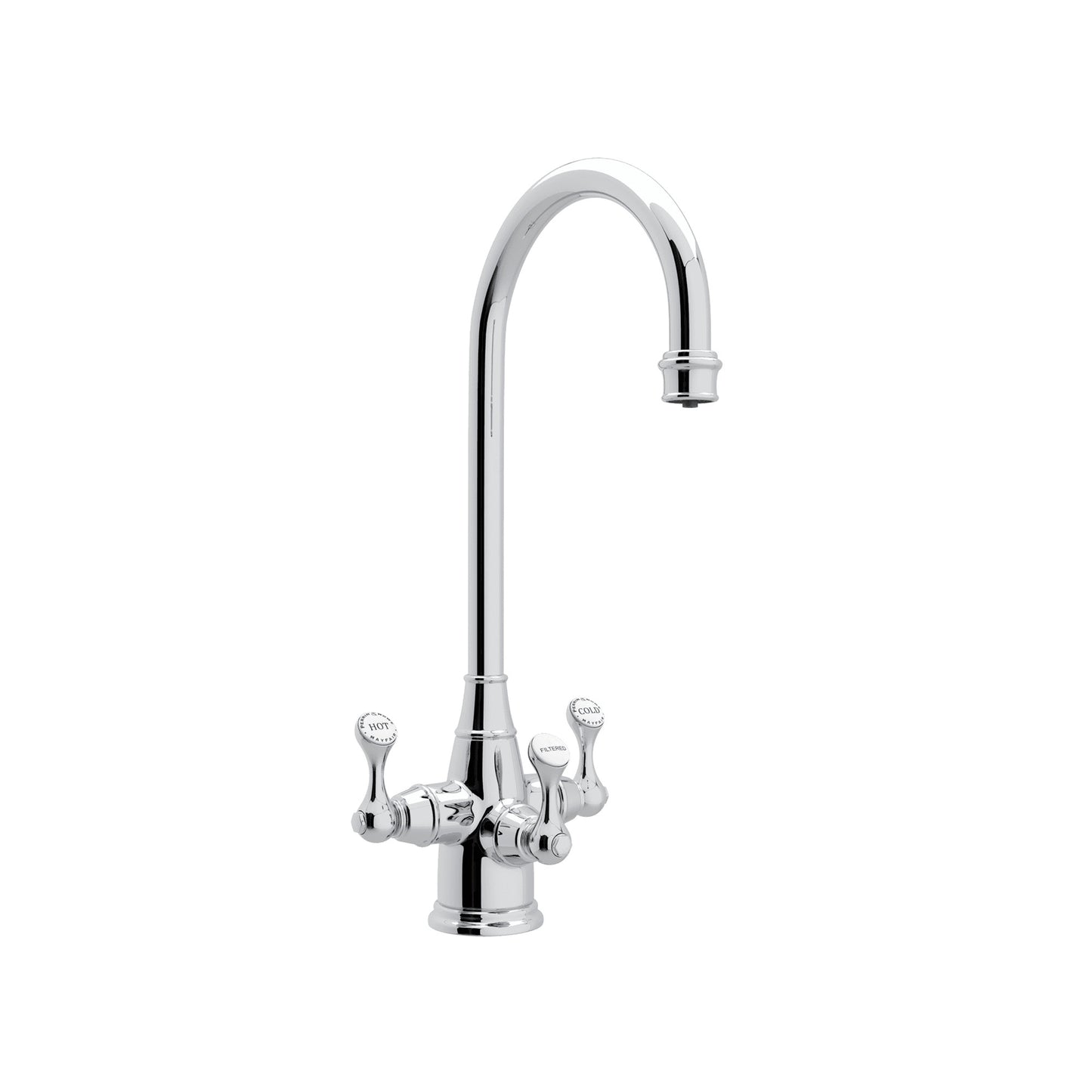 Perrin & Rowe U.1220 Georgian Era Three Handle Bar/Food Prep Filter Kitchen Faucet - Parent