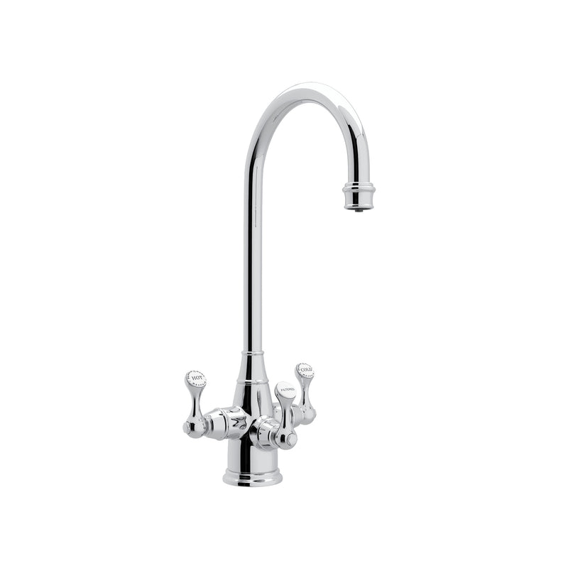 Perrin & Rowe U.1220 Georgian Era Three Handle Bar/Food Prep Filter Kitchen Faucet - Parent