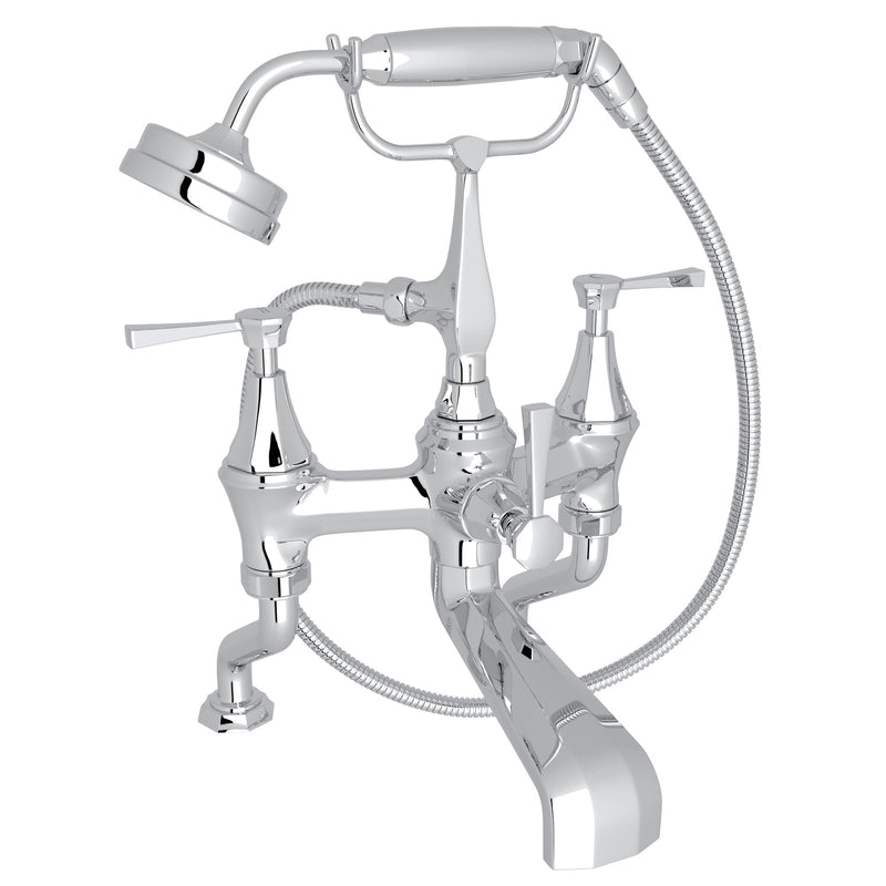 Perrin & Rowe U.3100 Deco Exposed Deck Mount Tub Filler - Parent