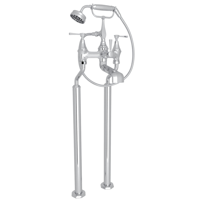 Perrin & Rowe U.3120 Deco Floor Mount Tub Filler - Parent