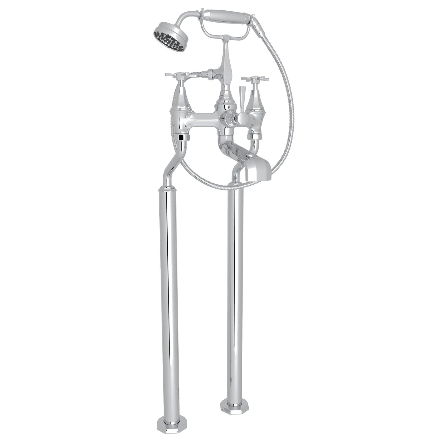 Perrin & Rowe U.3121 Deco Floor Mount Tub Filler - Parent