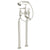 Perrin & Rowe U.3121 Deco Floor Mount Tub Filler