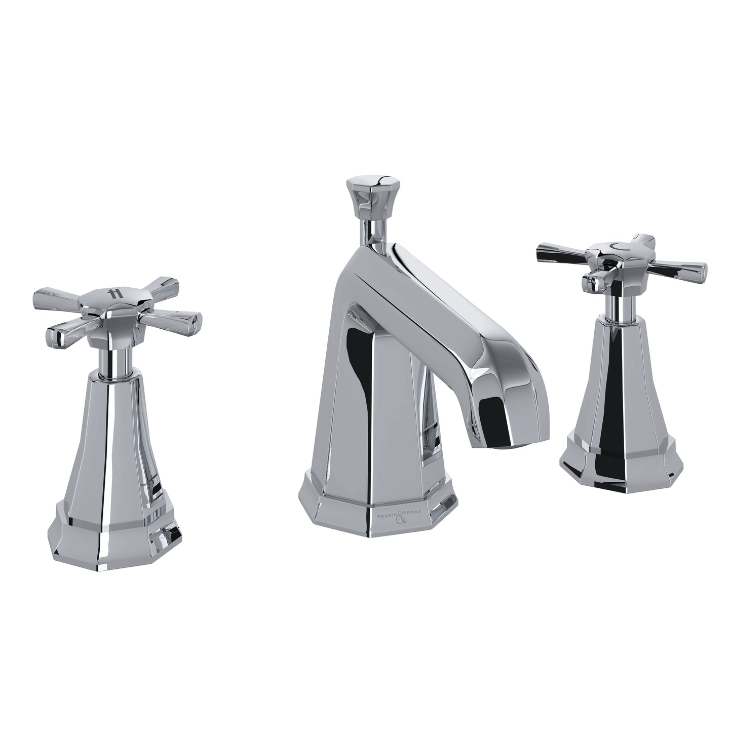 Perrin & Rowe U.3142 Deco Widespread Lavatory Faucet - Parent
