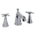 Perrin & Rowe U.3142 Deco Widespread Lavatory Faucet - Parent