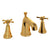 Perrin & Rowe U.3142 Deco Widespread Lavatory Faucet
