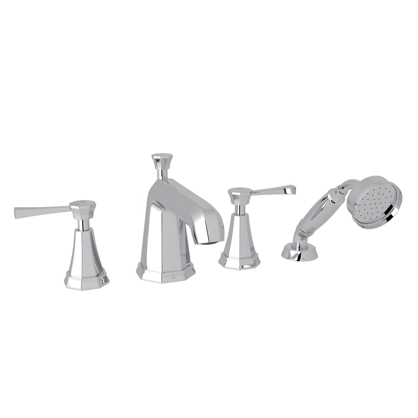 Perrin & Rowe U.3152 Deco 4-Hole Deck Mount Tub Filler - Parent