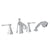 Perrin & Rowe U.3152 Deco 4-Hole Deck Mount Tub Filler - Parent