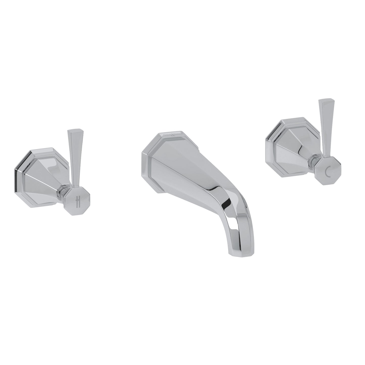 Perrin & Rowe U.3178 Deco Wall Mount Tub Filler Trim - Parent