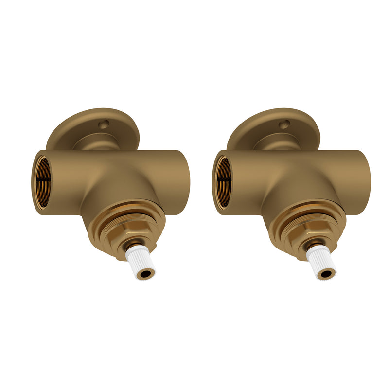 Perrin & Rowe U.3231R 3/4" Valve Roughs For Wall Mount Cross Handle Set