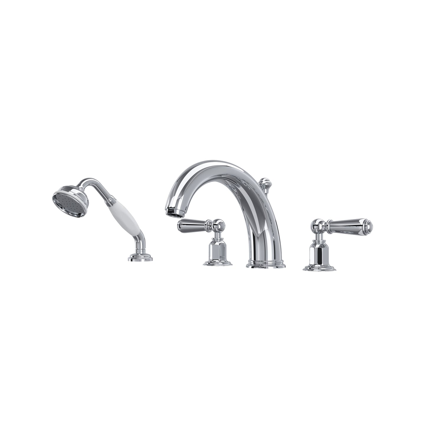 Perrin & Rowe U.3248 Edwardian 4-Hole Deck Mount Tub Filler - Parent