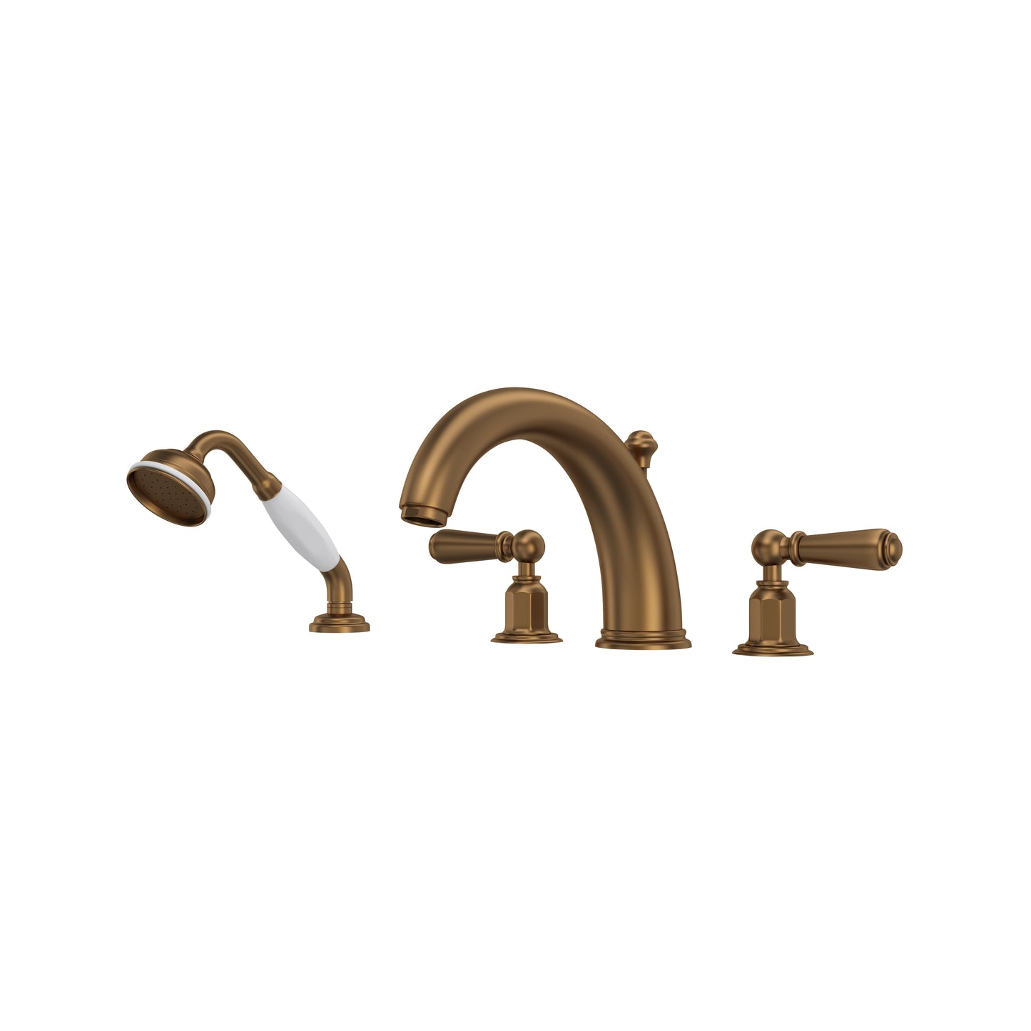 Perrin & Rowe U.3248 Edwardian 4-Hole Deck Mount Tub Filler