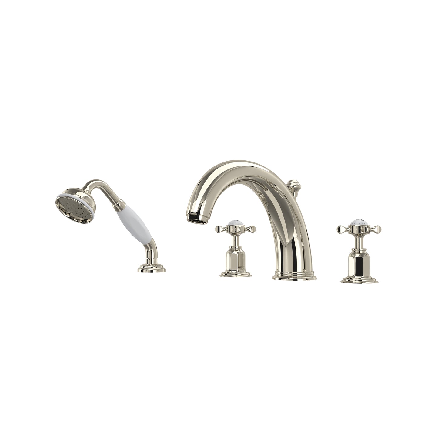 Perrin & Rowe U.3249 Edwardian 4-Hole Deck Mount Tub Filler
