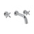 Perrin & Rowe U.3322 Holborn Wall Mount Lavatory Faucet Trim - Parent